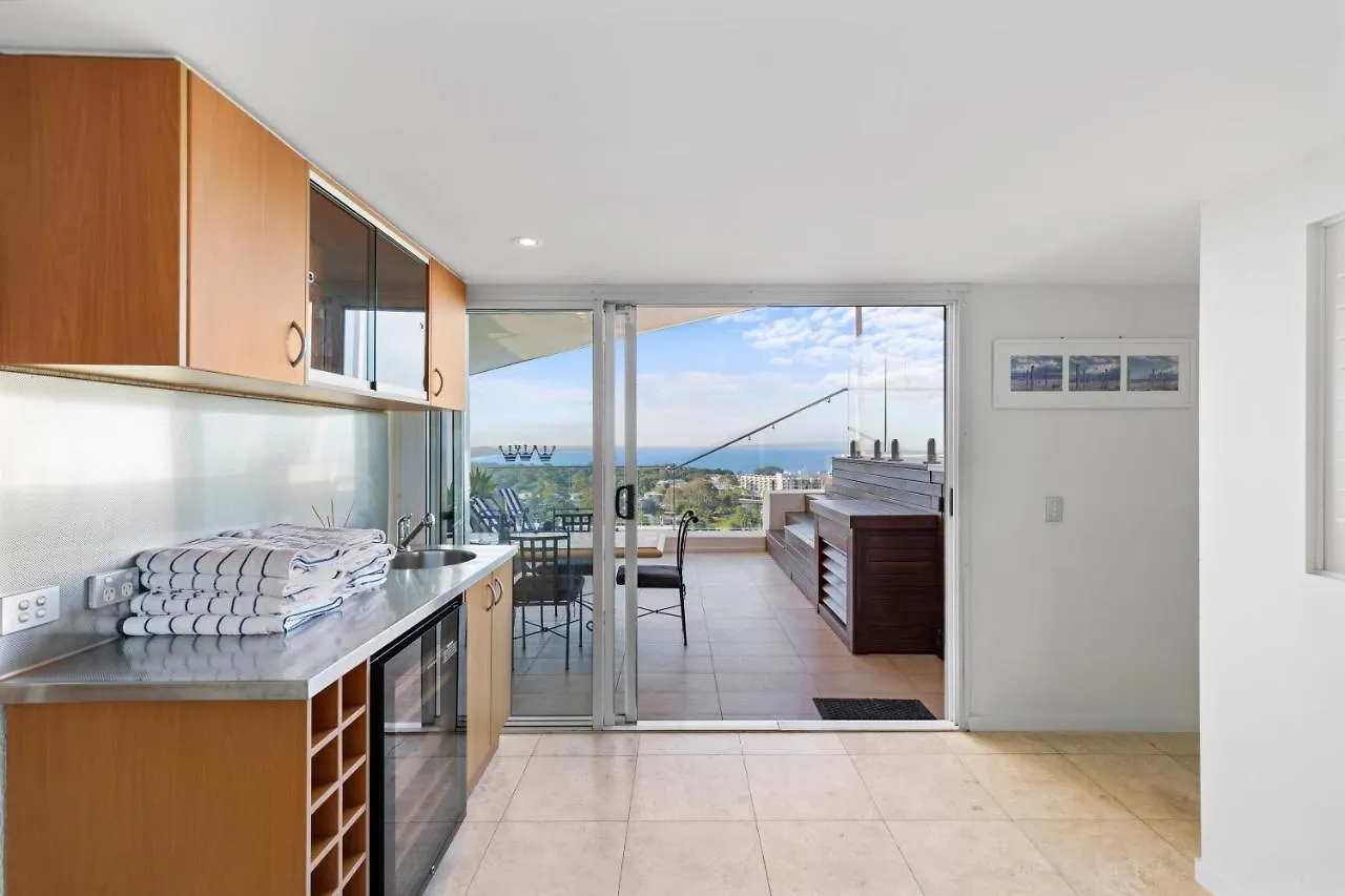 Noosa Crest Penthouse 34 - Private Rooftop Pool Lägenhet