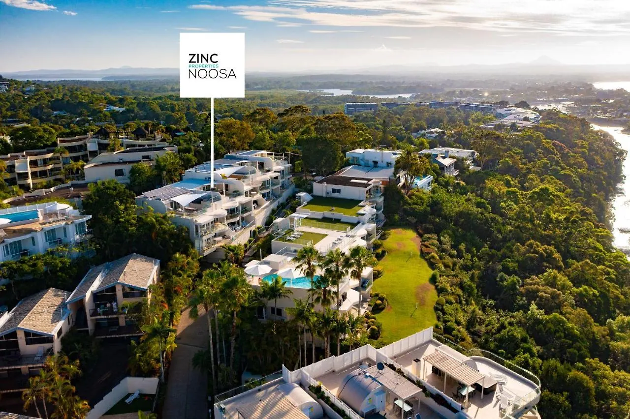 Noosa Crest Penthouse 34 - Private Rooftop Pool Lägenhet Noosa Heads